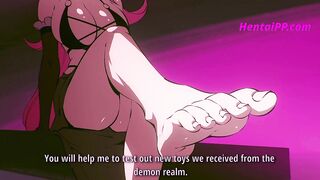 When 2 Lesbo Lovers Volunteer to Evaluate the Demon Kingdom's Almost all Provocative Anal Toy!