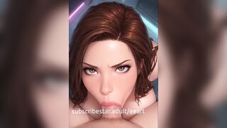 Mixed clip with Witchblade music part three Animation comics comics manga