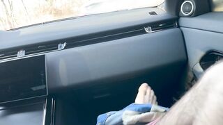 I let spouse's ally creampie me during sneaky car hook-up / Public cheating