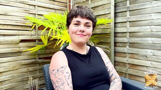 Betty, a marvelous wicked gal, gets filled in all her holes