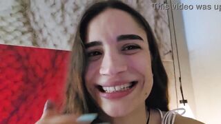 My girlfriend catch me with Elisa Calvi