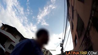 Hot Latina drank large penis and enjoyed coarse sex