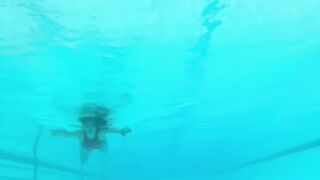 Underwater swimming classics naked feet hotty realise swimming suit