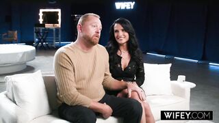 WIFEY Hotwife mother I'd like to fuck Real Wife Ridley Rides Christian's Schlong Like A Pro