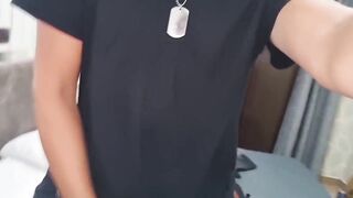 SOLO WITH SPUNK FLOW - LARGE SCHLONG FINGERS BOOTY CLOSE UP - HOT ITALIAN HUNK JERKS OFF AND GROANS WITH FILTHY DIALOGUE AND ANAL MASTURBATION (WANG SUCKING AND ANALINGUS)