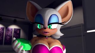 Sonic the Hedgehog: Rouge's Accidental Transformation [TradeLT] (11-10-2024) (Tranny/Animation/Rouge the Bat)