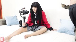 Yumeko Jabami Cosplay Masturbation Scene - Yumeko Jabami Cosplay Masturbation Scene