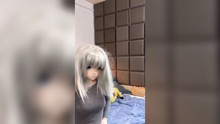 Kigurumi gets home after a night out for some greater quantity joy