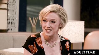 ADULT TIME - StepMILF Dee Williams Teaches Stepson HOW TO SCREW In Anal three-Way With GF Lilith Grace!