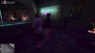 GTA V Enhanced Night Club Ep 01 - GTA 5 Vanilla Disrobe Club Game Play