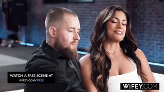 WIFEY Beautiful Hotwife Karina Valentina Gets Drilled Hard Whilst Hubby Watches