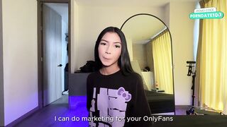 I met this slim 18yo Lalin girl on a dating app and drilled her hard