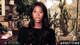 ADULT TIME - Taskmaster Trans Honey Vanniall Screws A Chap In The Butt Whilst This guy Jerks Off