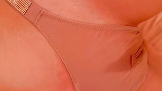Fingers crawl over juicy (POV)