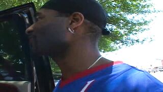 Kylie Haze takes a biggest ebony rod in her little white aperture
