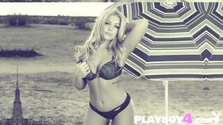 Hawt mother I'd like to fuck and large bazookas blond enjoyed hawt striptease and posing for the Playboy so honeys enjoyed it