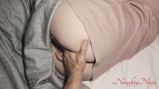 Staying with my Step-Mommy during a Loud Storm