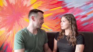 Cute Lalin girl Beauty Next Door Invites White Dude Into Her Apartment