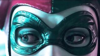 Harley Gets Drilled By Bruce Wayne