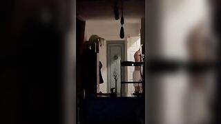 The Neighbor's Window At Night