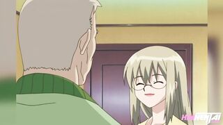 [MANGA] [UNCENSORED] Breasty anime gets banged by a older chap