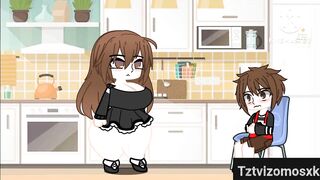 Hunk masturbates during the time that thinking about his massive dream (Gacha Club)