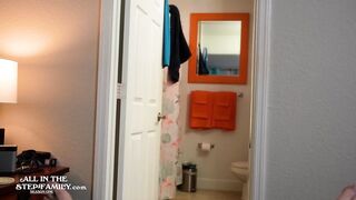 StepMom Vacation - Her Bikini Made Me Lustful So That babe Helped Me Cum! - Scene 1of3 FREE