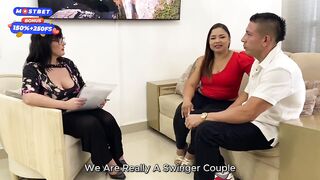 Swinger pair in couples therapy with psychologist Montse Swinger ends in trio