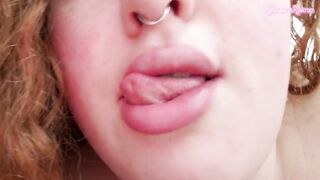 giantess GF shrinks me, teases me with feet and puts me inside big beautiful woman snatch