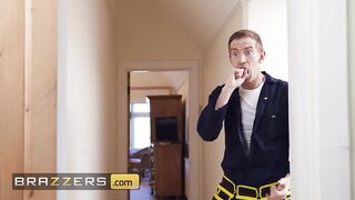 BRAZZERS - Hawt Golden-haired Maya Rose Gets Her Juicy Holes Stuffed By Plumbers Danny D And Xander Corvus