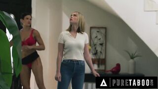 PURE TABOO Swap Student Lilly Bell CAUGHT Femdom Stepmommy Penny Barber Banging Her Stepson!