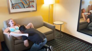 Banged On A Bed During the time that Hubby Watches And Films