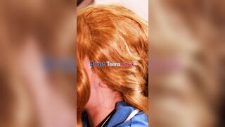 British Redhead Student Nurse Sucks A Patient's Wang