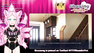 Chasing (Cute Lesbos) Tails Part 1 2D Vivi Visual Novel SFW Steam - Flat Chest Dev