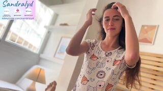 I wake u up in the morning with a blow job