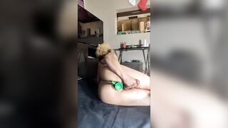 Unbirth In Bee's Anal Snatch: Toys Jump In My Anal Twat!!!