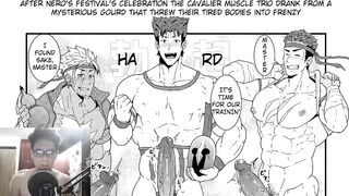 drilled by three athletic males