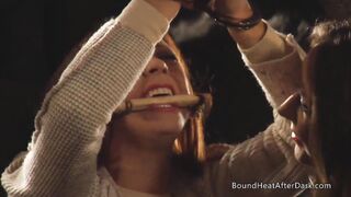 Hawt Breasty Lesbo Slaves Groaning From Enjoyment And Punishemnt With Madame