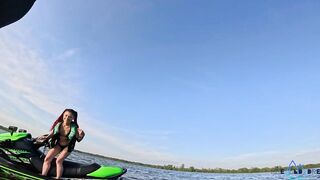 Stranded Jetski Whore Entreats For Assist, Gets Creampied By Her 'Hero'