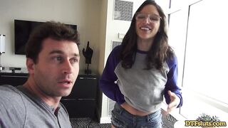 DTFsluts -Abella Danger large ass brunette hair banged in hotel