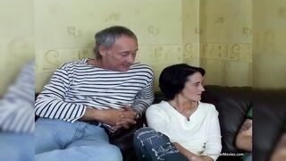 Tiny housewife gets a makeover willing for her three-some