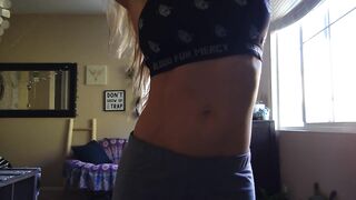 Post-gym undress... :)