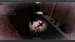 BRINGING HER BOYFRIEND TO AN ALLEY WITH A EBONY DUDE AND HER BREASTS ARE FULL OF CUM