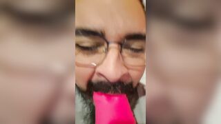 horse xxl vibrator blow job