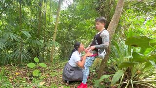 VIRGINAL That babe lets herself be filmed having sex outdoors with her boyfriend.