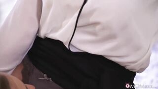 Drubbing from large bazookas stepmom - MAMMA XXX