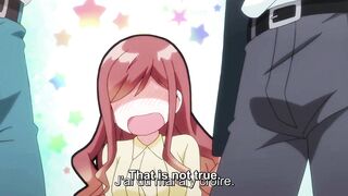 Intensive Licking Ends with Her Taking the Huge Ramrod - Anime Sex