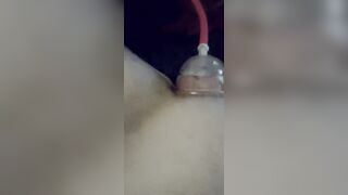 Being a priceless angel for dad and teasing my pumped twat during the time that this guy’s at work. This guy said me not to cum..