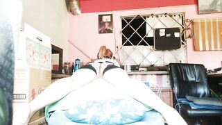 desnuda saca foto y masturba en sesión de mi culo