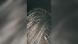 My girlfriend learns to suck my knob